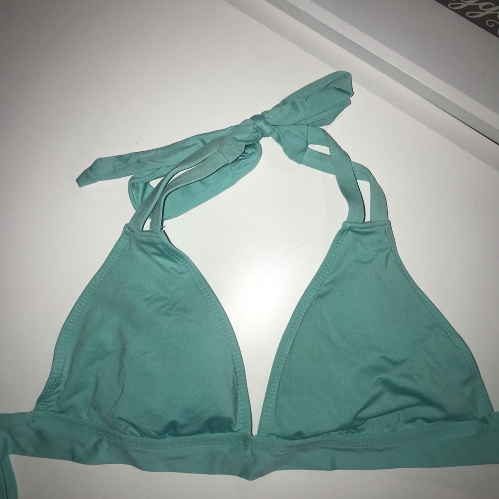 Blue Bikini Top